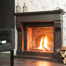 Ortal Traditional 110 Direct Vent Fireplace